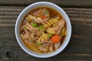 Hearty Chicken Soup with Accent from www.ApronFreeCooking.com