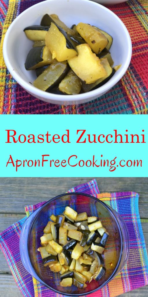 Oven Roasted Zucchini from www.ApronFreeCooking.com