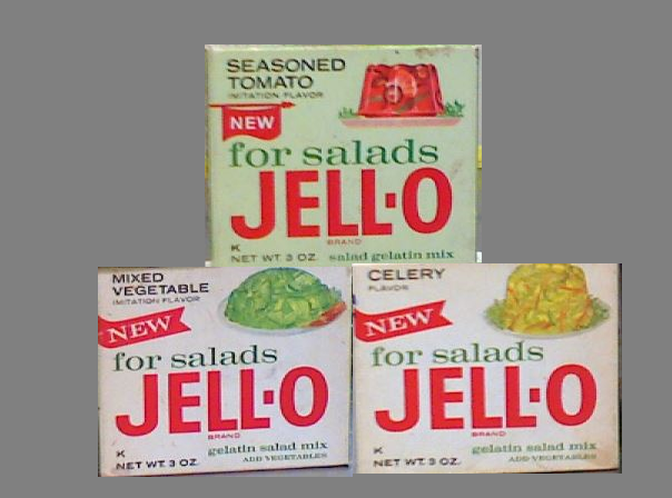 Vintage Jello Pacakages