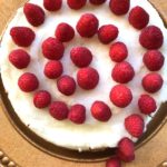 White Chocolate Raspberry Cheesecake from www.ApronFreeCooking.com