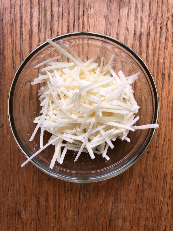 Herbal Cheese Dip Ingredients - shredded Parmesan cheese from www.ApronFreeCooking.com