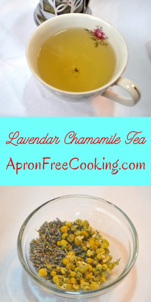 Lavender Chamomile Tea Pin