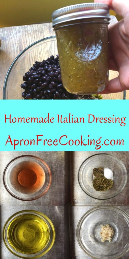 Homemade Italian Salad Dressing Pin