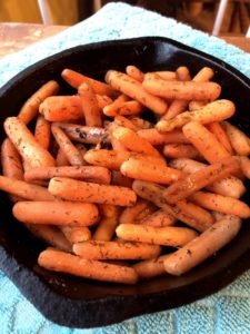 Dilly Carrots in skillet from www.ApronFreeCooking.com