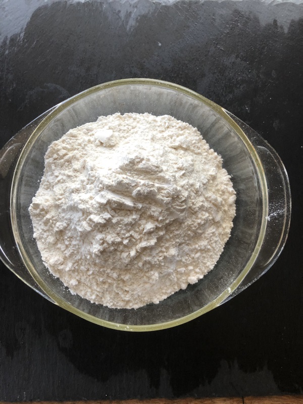 blueberry buckle ingredient flour