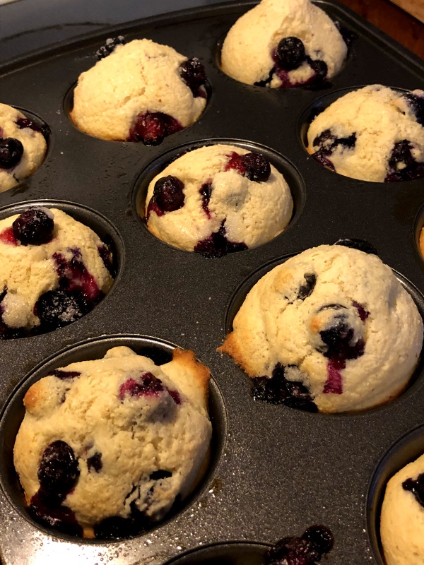Blueberry Cornbread Muffins Step 14 Bake