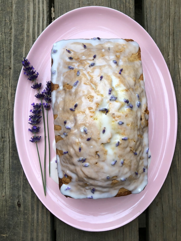 lavender pound cake