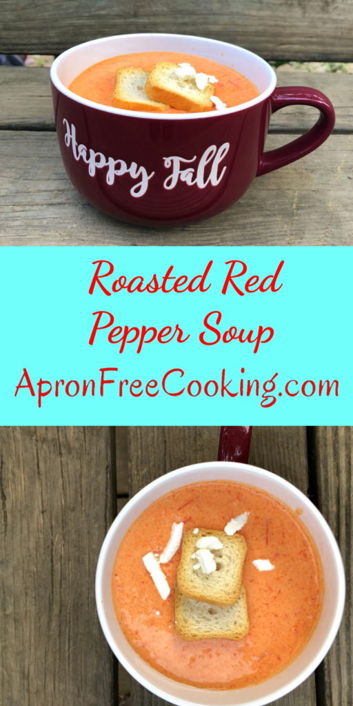 Roasted Red Pepper Soup pin