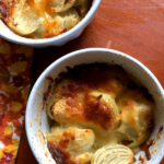 Roasted French Onions in serving bowl